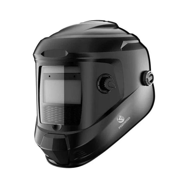 Topi Keledar Kimpalan Auto Gelap Siri DIN11 Teduh Gelap